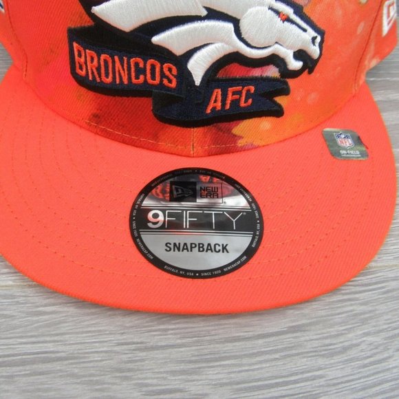Denver Broncos New Era NFL 9FIFTY Snapback Hat Tie Dye One Size NEW - Picture 3 of 12